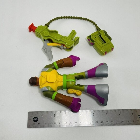 Mattel Fisher Price Rescue Hero Rocky Canyon Action Figure Green Tool Adjustable - Picture 7 of 9
